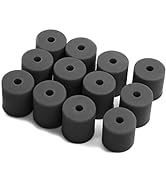12 Pack Silicone Solid Bed Mounts for 3D Printer, Heatbed Leveling Parts Silicone Leveling Column...