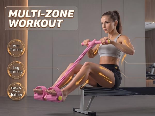 Pedal Resistance Bands with Handles