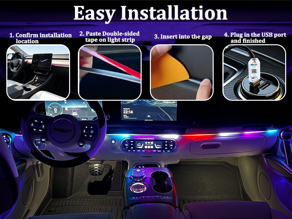 inside car lights