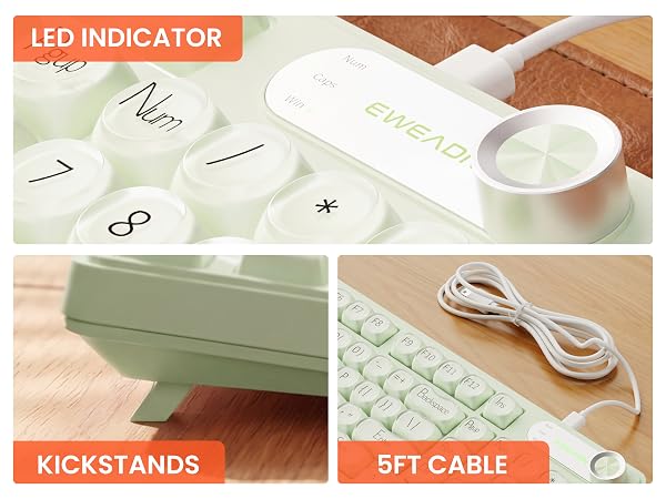 keyboard green