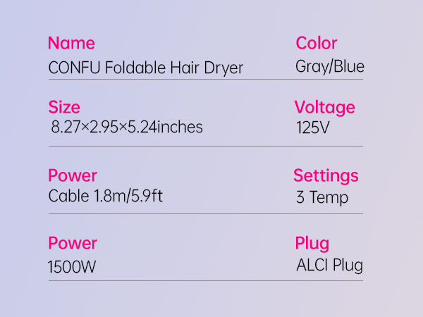 hair dryer