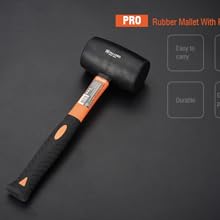 Rubber mallet hammer