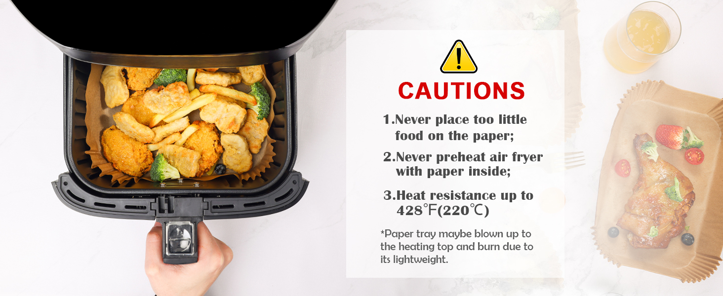 air fryer lines