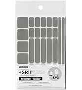 Non Slip Grip Stickers GRIPLUS Rectangle (Gray, 100×148mm)