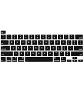 ProElife Ultra Thin Silicone Keyboard Cover Skin for MacBook Pro 13 inch 2020 (Model A2338 Apple ...