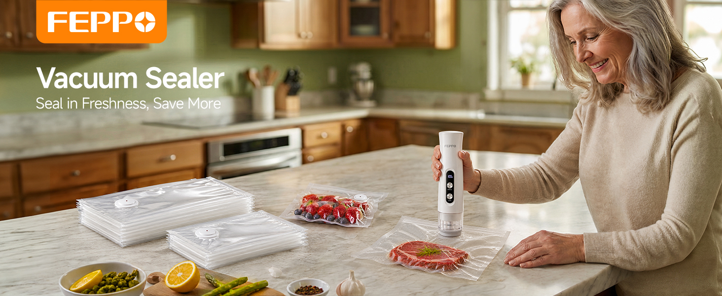 Handheld Vacuum Sealer for Food