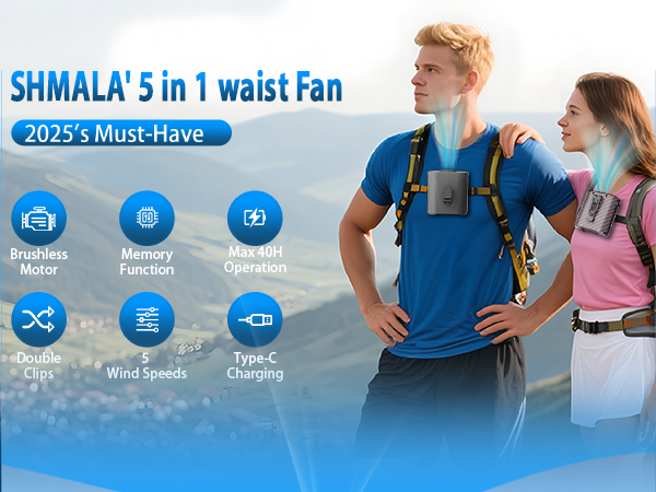 H001 WAIST FAN