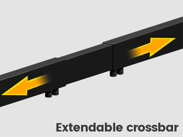 Extendable crossbar