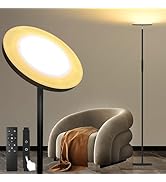 2024 Floor Lamp, 36W 3400LM Super Bright Floor Lamps for Living Room Bedroom with Remote & Timer,...