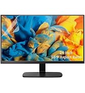 2 Pack 24" Anti Glare Screen Protector for 24-inch 16:9 Widescreen Desktop PC LED Monitor, 24-inc...