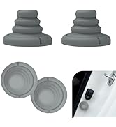 Hugwits 4 PCS Car Door Shock Absorber, Silicone Car Door Cushion Pads, Noise Reduction Crash Pad ...