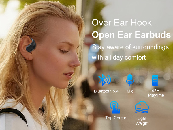 YS4B open ear headphones wireless bluetooth