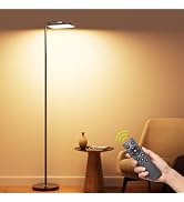 JACKYLED 36W 3200LM LED Floor Lamp, Standing Lamp for Living Room & Bedroom | 5 Color Temperature...