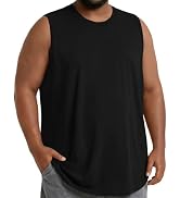 Big and Tall Shirts for Men Tank Tops Graphic Sleeveless Plus Size Tops | ADOREJOY Big and Tall C...