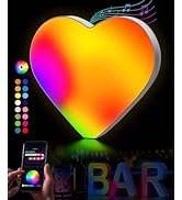 Rainbow Letter Led Lights Decoration - Alphabet Smart APP Splicing Name Logo Boys Teen Girl Gifts...