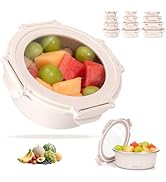 34oz Stainless Steel Lunch Box With Leakproof Tempered Glass Lids Microwavable Stainless Steel Fo...