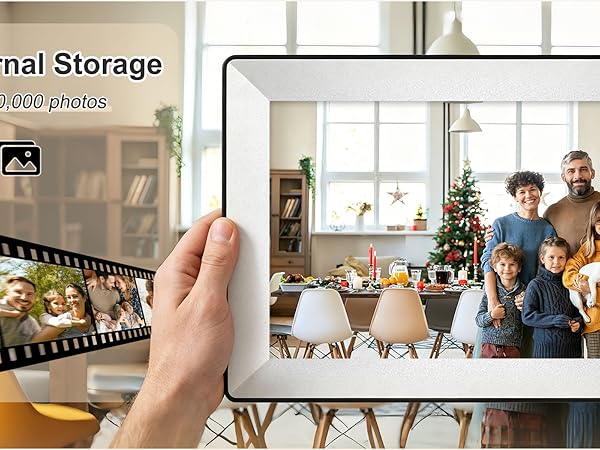digital picture frame large