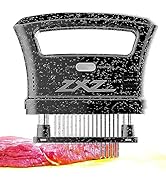 ZXZ Meat Tenderizer Easy to hold large handle | Detachable 48 stainless steel blade | Easy To Use...