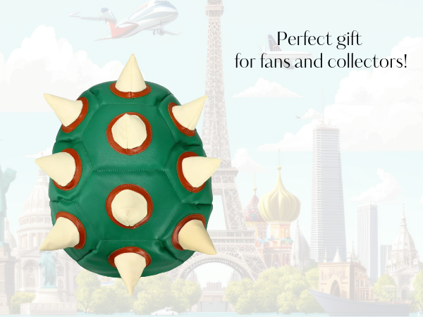 Super Mario Bros Bowser green turtle Shell Backpack