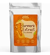 Ellie's Best Turmeric 95% Curcumin Extract Pure Superfood Powder - Large 4.02 oz - A Natural Food...