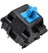 Granvela Cherry MX Blue Switches (10 Pcs)- MX1AG1NN | Plate Mounted | Tactile Clicky Switches for...