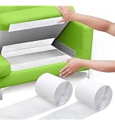 4.4" x 6.5 FT Hook and Loop Tape for Couch Cushions, Heavy Duty Adhesive Tape Roll, Anti Slip Rug...