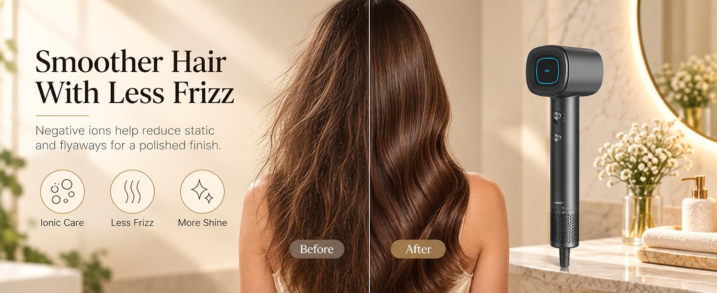 Smoother Hair with Less Frizz