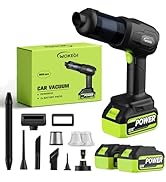 WOKEGI Handheld Car Vacuum Cordless, Portable Cars Vacuum Cleaner with 40000Pa High Power & Sucti...