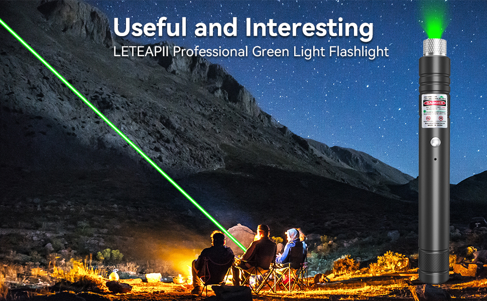 Green Light Flashlight