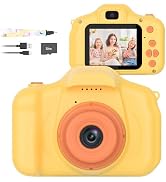 Mafiti Kids Camera,26MP HD Mini Selfie Digital Camera for Kids,Toddler Camera1080P Video,Outdoor ...