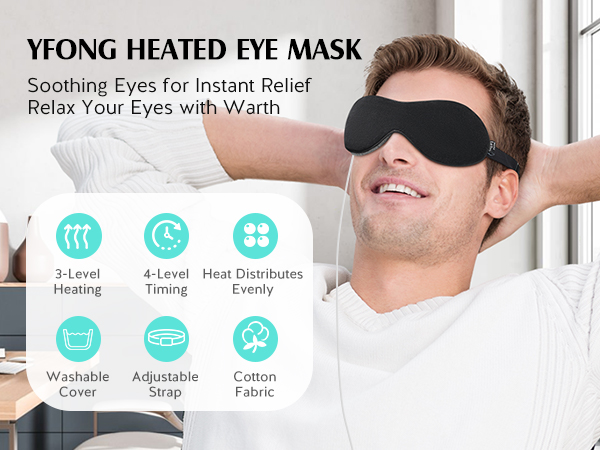 heated eye mask