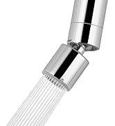 Hibbent NSF Certified Faucet Aerator, CUPC Certification Dual-function Sink Faucet Aerator, 360 D...