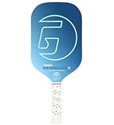 GAMMA Rainmaker Pickleball Paddle – Lightweight, Large Sweet Spot, Microbead Carbon Fiber Face fo...
