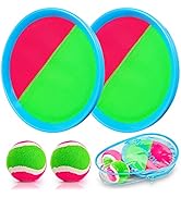 Ayeboovi Toss and Catch Ball Game Outdoor Toys for Kids Yard Games Beach Toys Outside Games for 3...