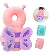 Toddler Baby Head Protection & Baby Knee Pads for Crawling and Walking, Babies Head Safety Pad Cu...