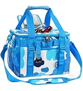Tirrinia Soft Cooler Bag 24 Cans, Insulated Leakproof Portable Cooler with Lightweight & Adjustab...