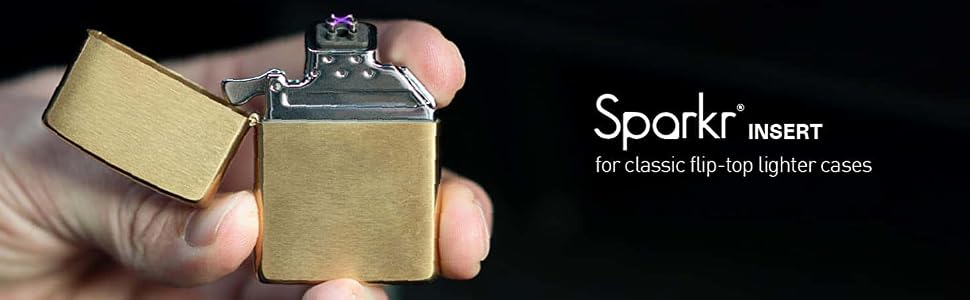 Sparkr Insert electric, rechargeable lighter for zippo classic lighter