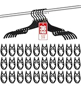 36 Pcs Travel Hangers - Cruise Ship Essentials Portable Folding Clothes Hangers Travel Accessorie...