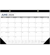 GuassLee Desk Calendar 2026-2027 - 19 Monthly Desktop Calendar 17" x 11.5" Medium Size Runs from ...