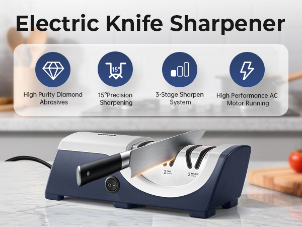 Kitchen Professional Electric Knife Sharpener