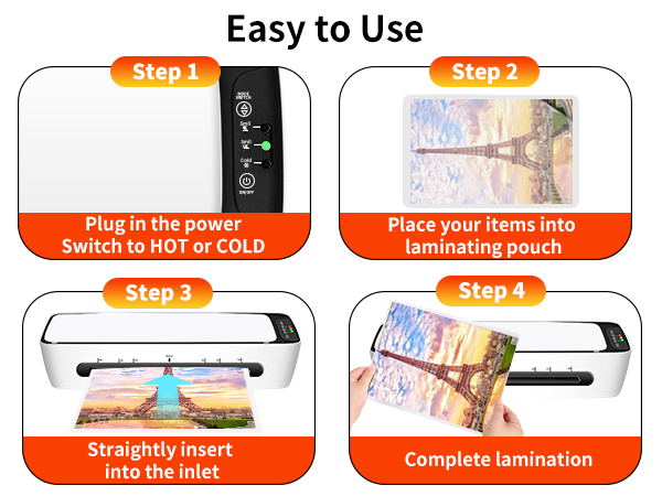 Laminator Machine for Documents and Photos