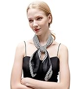 RIIQIICHY Head Scarf Like Silk Satin Hair Scarf for Women Sleeping Square Designer Scarf for Hair...