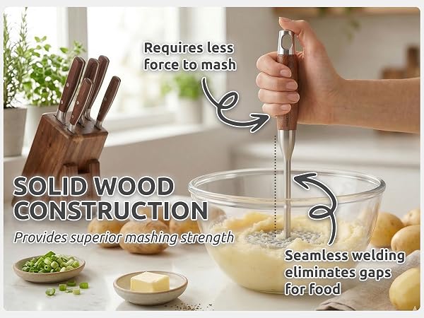 quicker mashing root vegetables