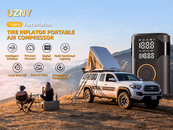 portable tire inflator