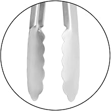 9 steel tongs