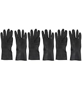 Uonlytech Salon Hair Dye Gloves Black Hair Coloring Gloves Reusable for for Home and Salon Dyeing