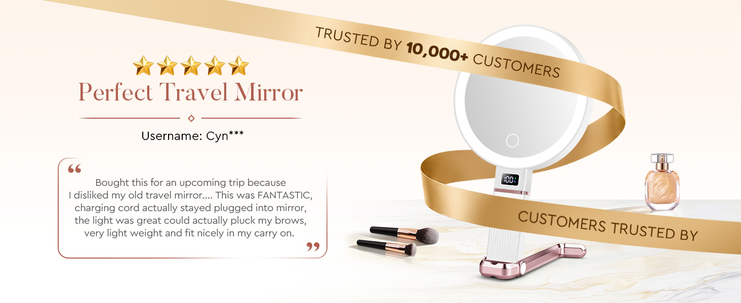 white mirror