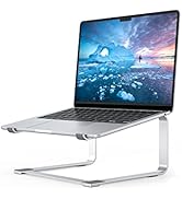 SOUNDANCE Laptop Stand for Desk, Metal Computer Riser, Heavy Stable PC Holder, Ergonomic Laptops ...