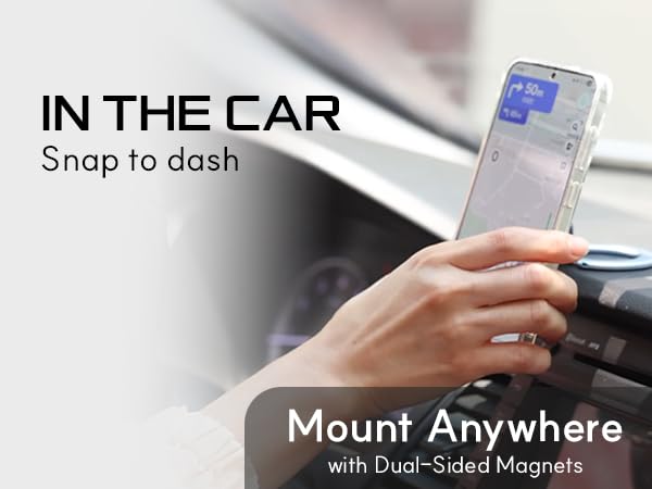 In the car
