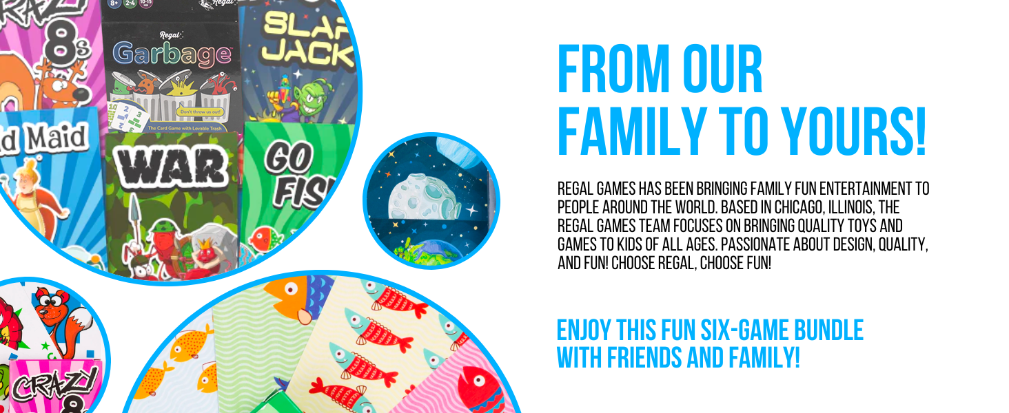 Regal Games, from our family to yours